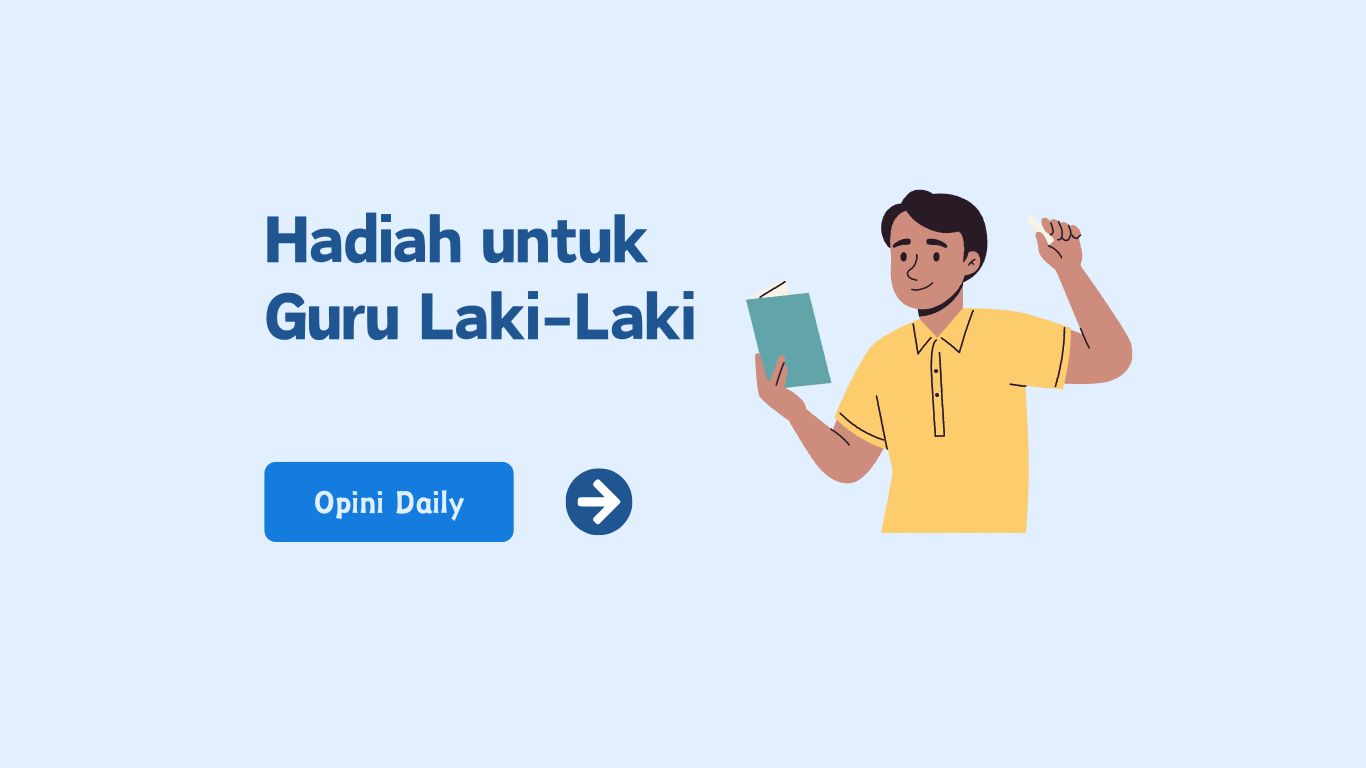 10 Hadiah untuk guru laki-laki dengan harga terjangkau