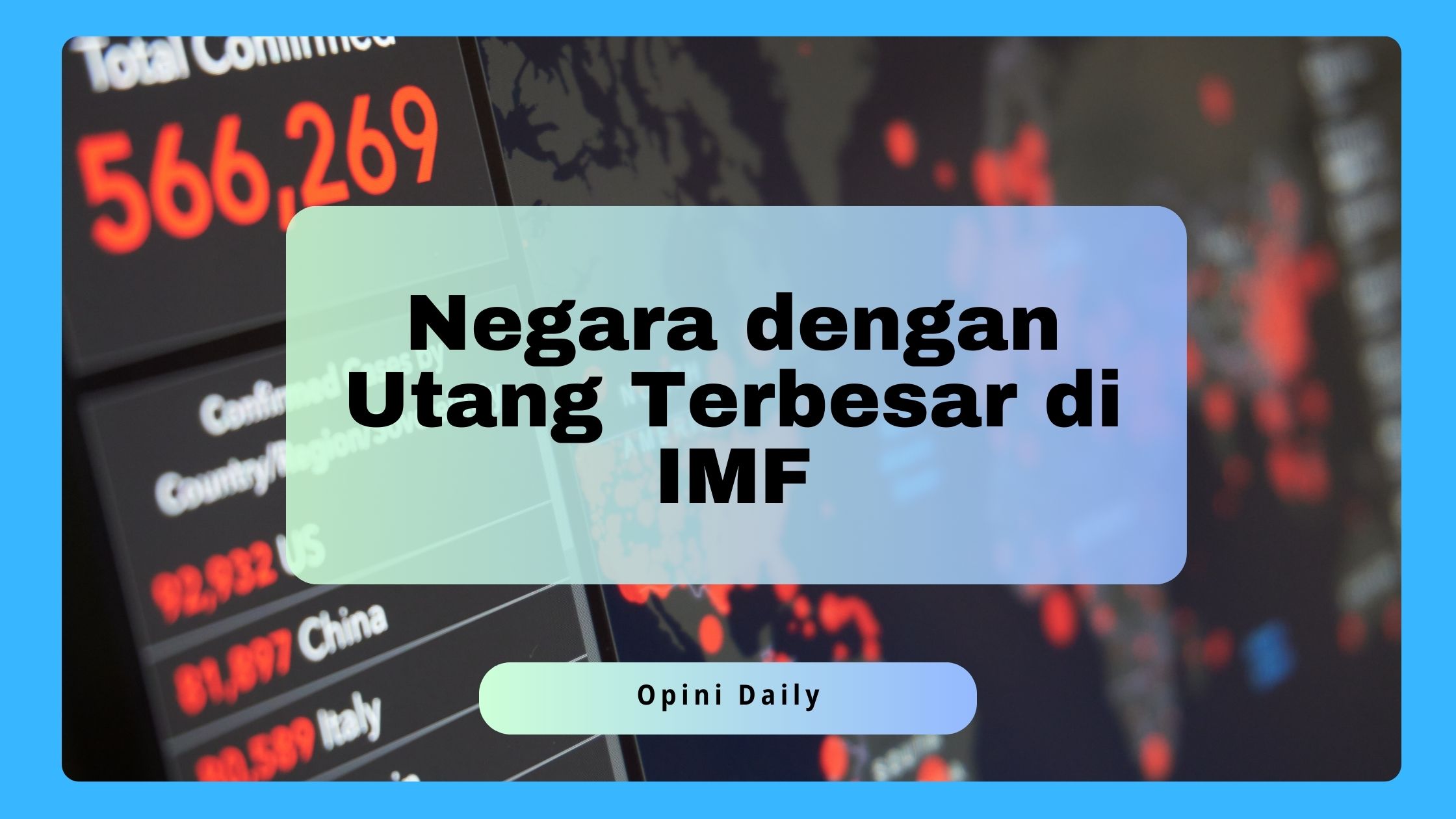 8 Negara dengan Utang Terbesar di IMF