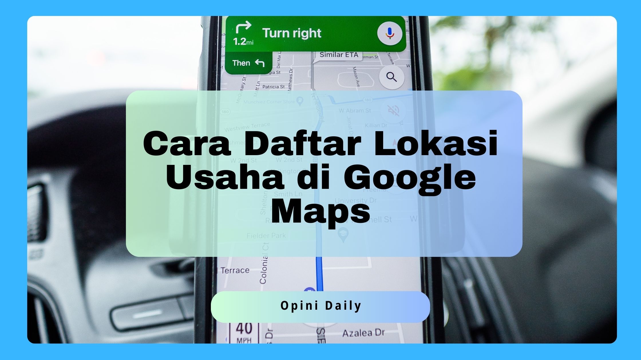 Cara Daftar Lokasi Usaha di Google Maps