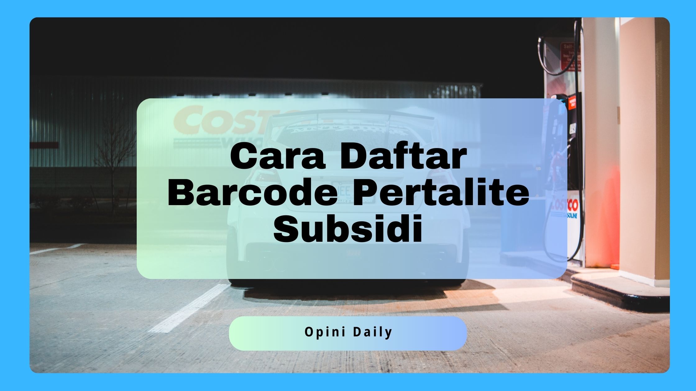 Cara Daftar Barcode Pertalite Subsidi