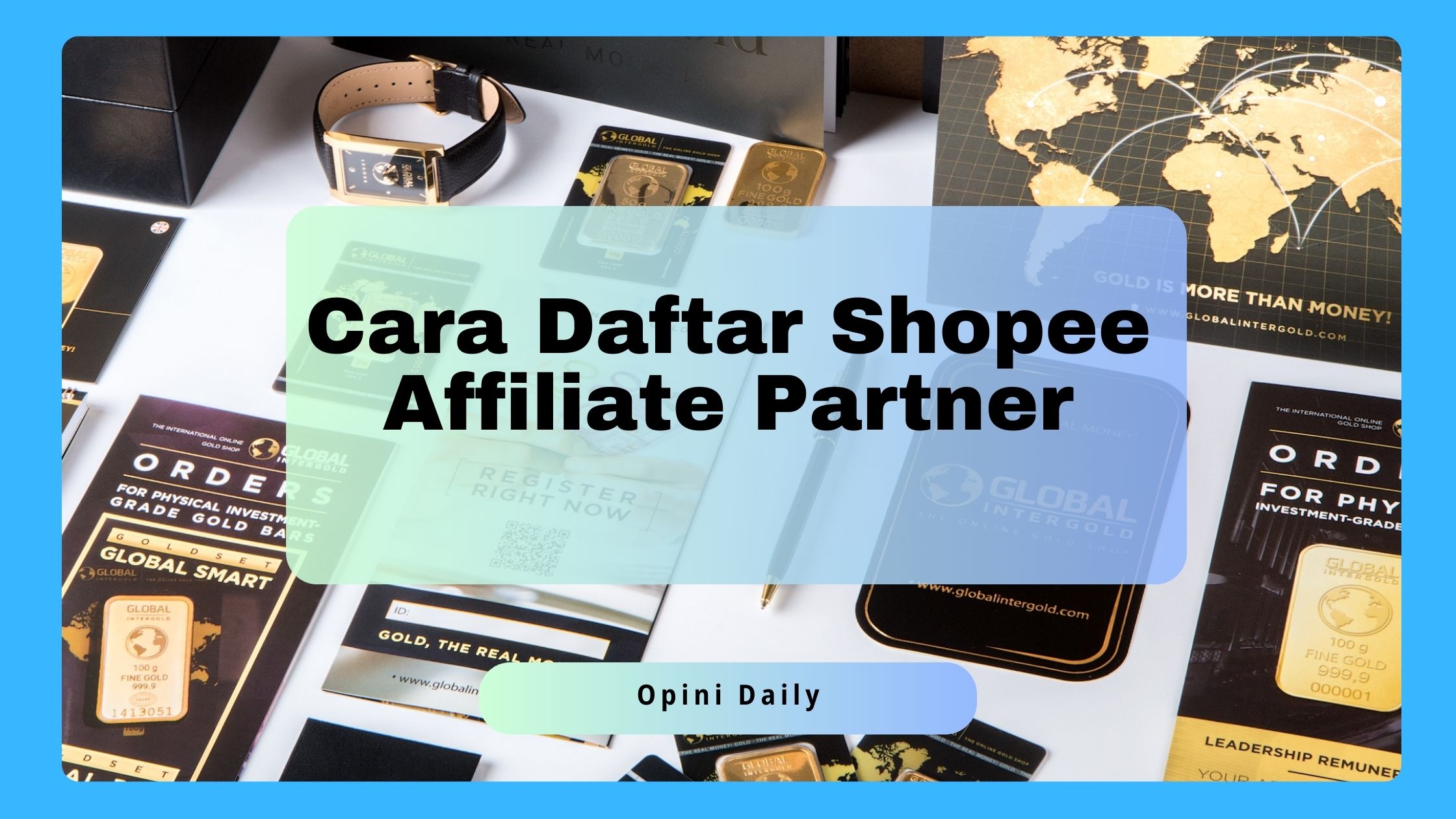 cara daftar shopee affiliate partner