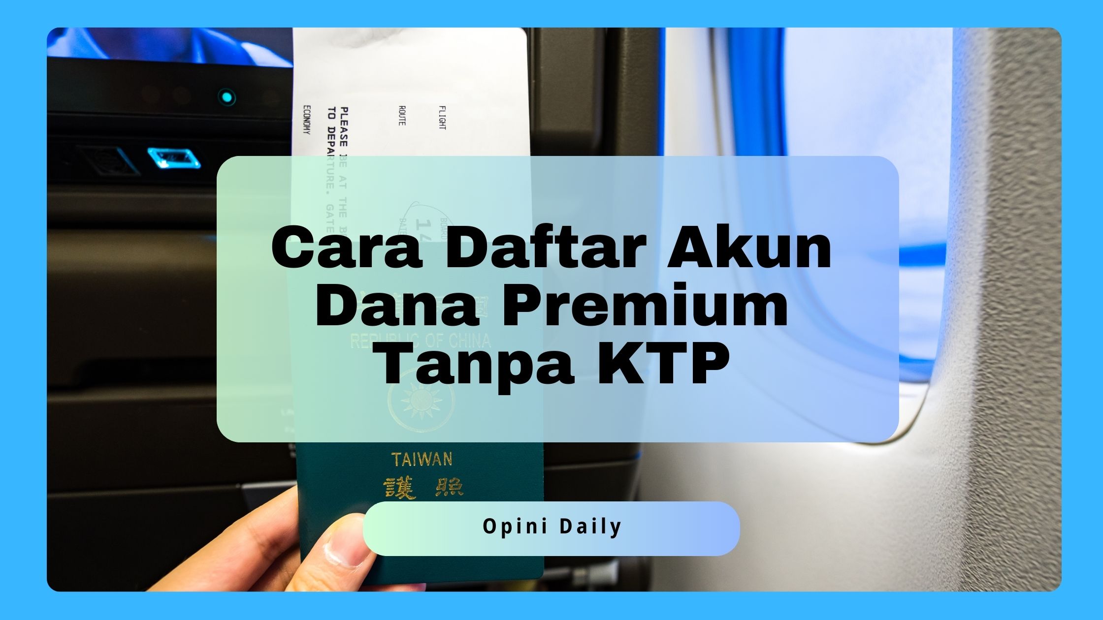 Cara Daftar Akun Dana Premium tanpa KTP terbaru